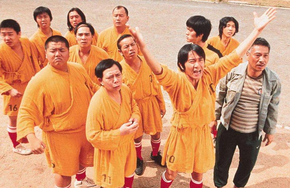 周星驰《少林足球》电影,少林足球周星驰电影中的经典致敬