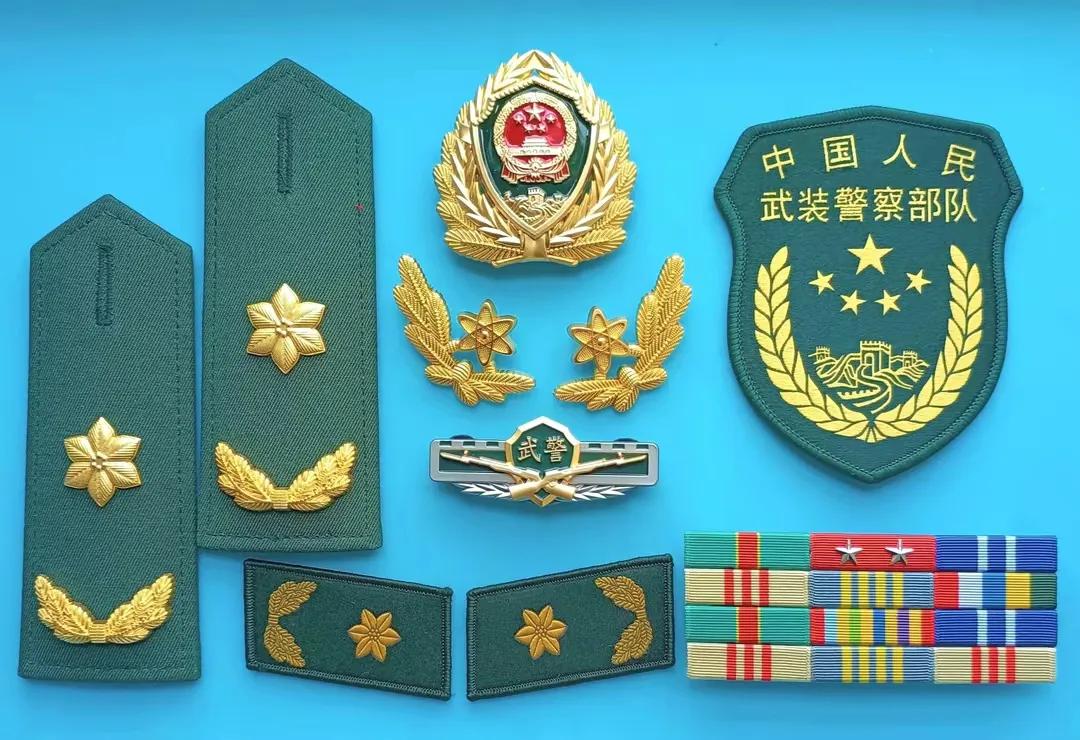 中国陆军狼牙特种部队肩章图片,07式常服肩章军衔饰品