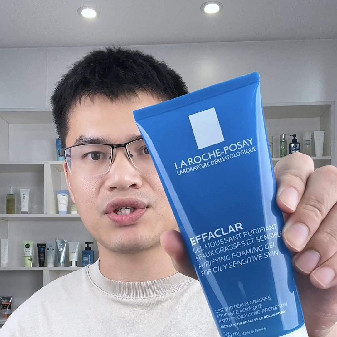 理肤泉温和洁面乳对敏感肌好用吗,第77支洗面奶上脸实测