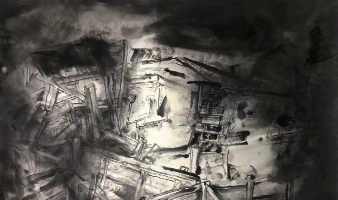 刘鸣水墨画欣赏,当代名家水墨人物画作品欣赏