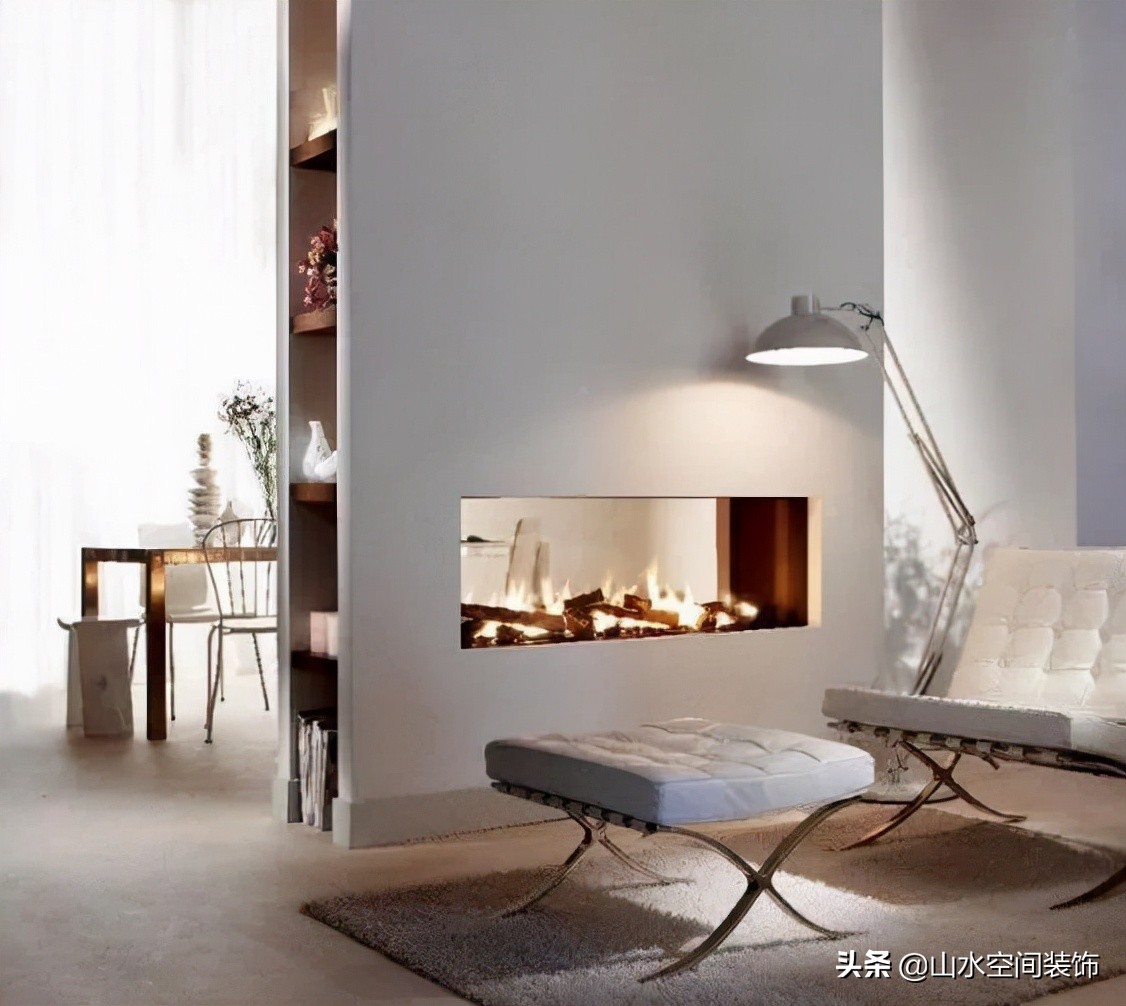 冬日围炉煮茶家用,温馨冬日壁炉之家