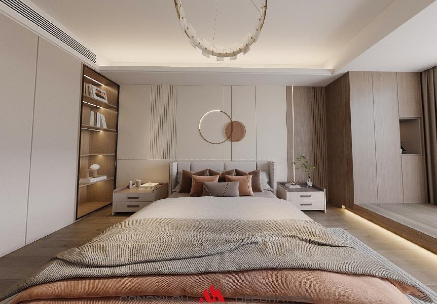 蓝山湾90平轻奢装修效果图,南昌市装修案例