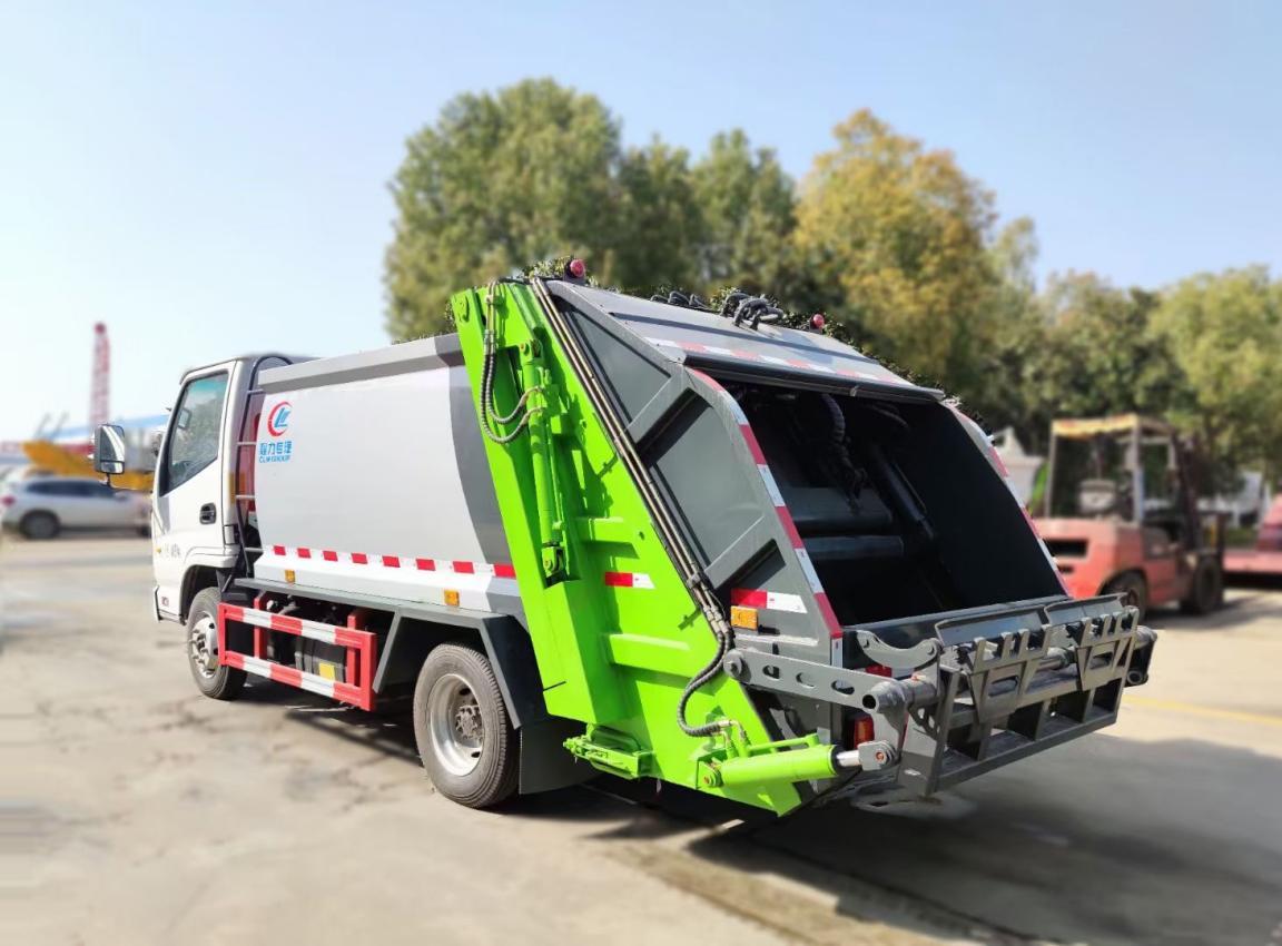 凯马压缩垃圾车操作视频,凯马压缩垃圾车参数配置