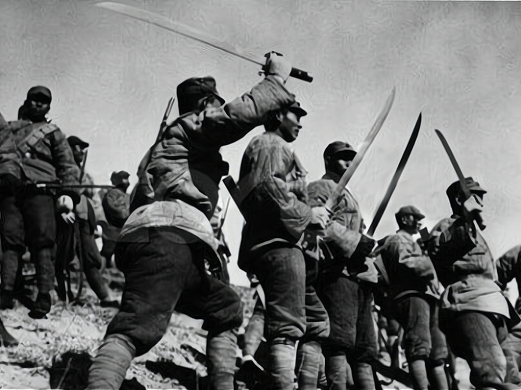 白刃战能打过日军吗,白刃战中的大刀