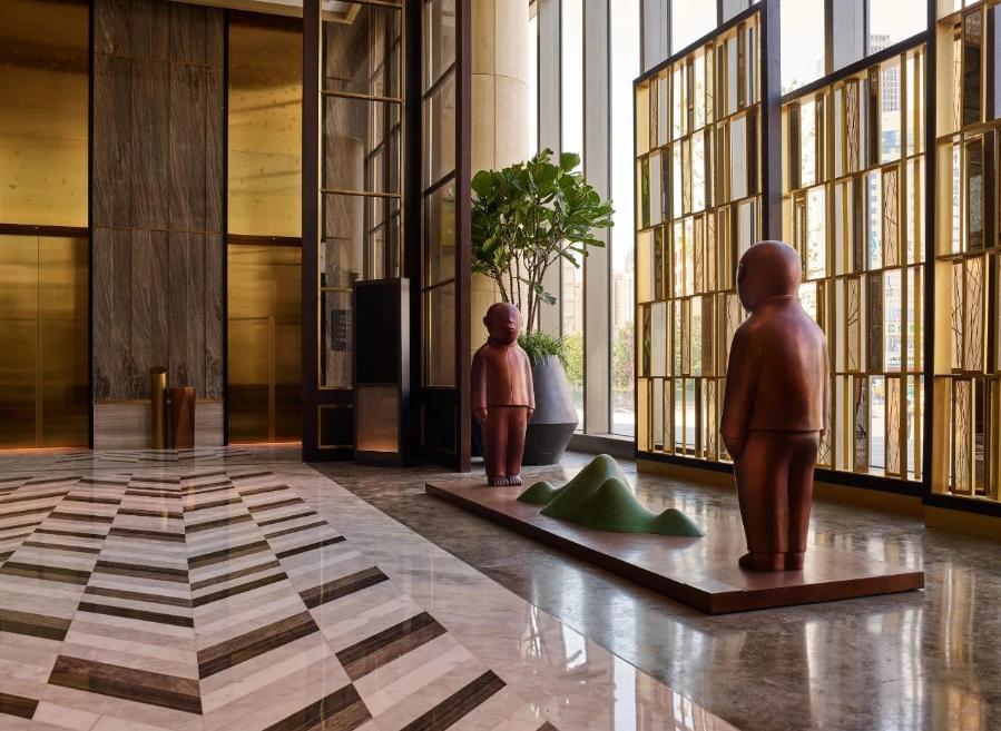 深圳康莱德酒店房间设计,深圳康莱德酒店实景照片