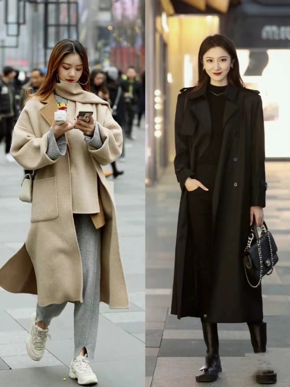 米白色大衣可以搭配什么高跟鞋,红色大衣女冬怎么搭配高跟鞋