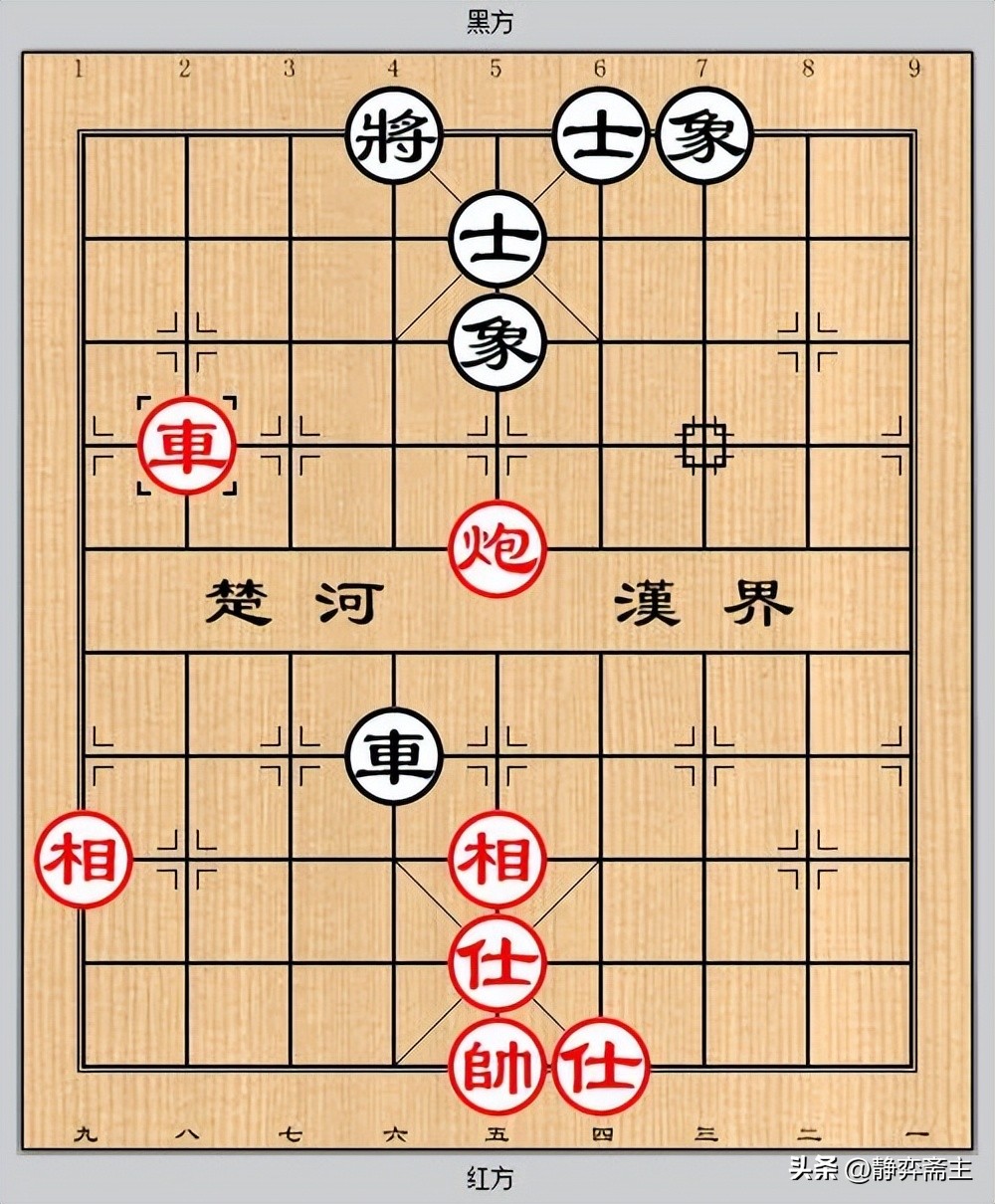 单车士守和车单兵定式,单车士象全守和炮车的定式