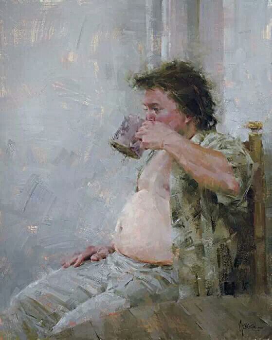 美国画家delbertgish油画作品欣赏,美国现代印象派女画家