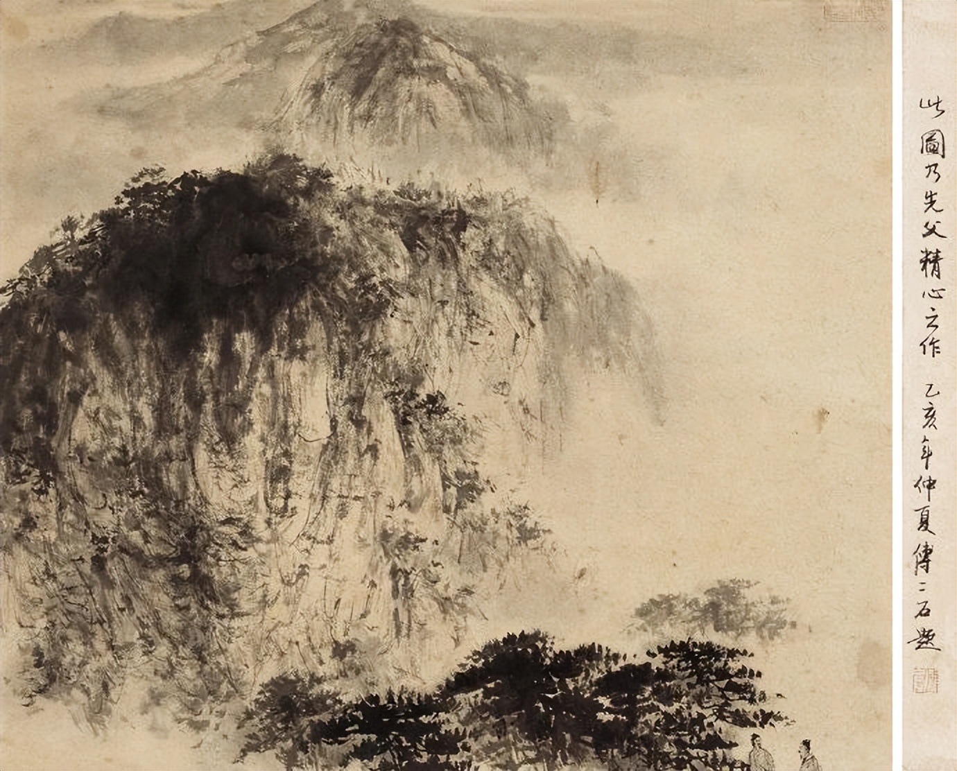 傅抱石山水画100幅欣赏,傅抱石山水画100幅高清图欣赏