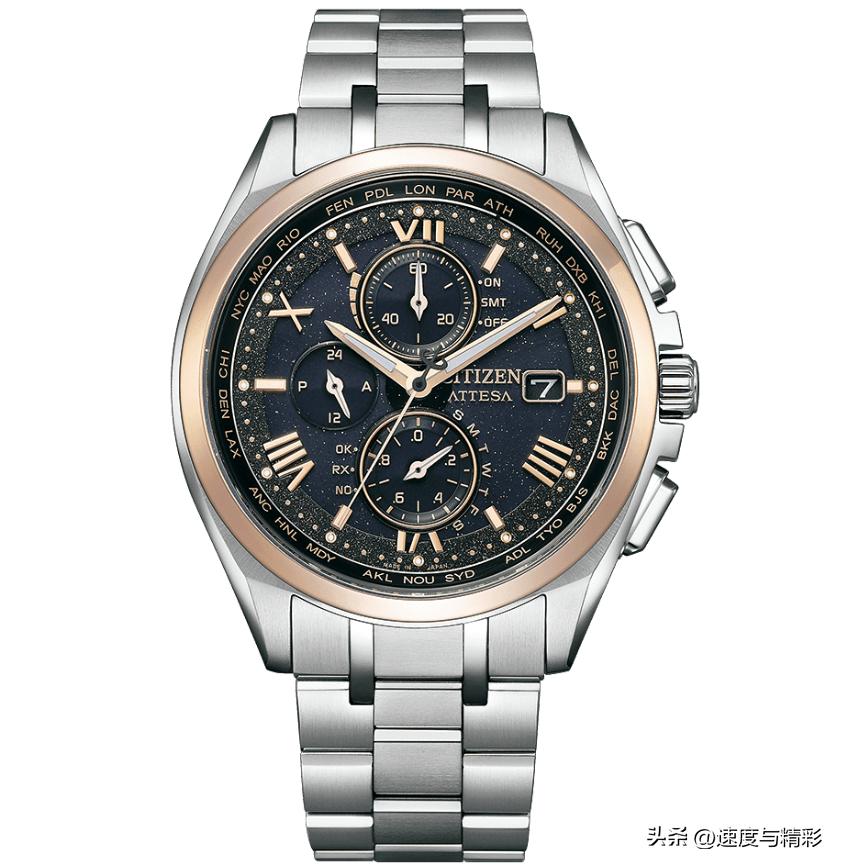 西铁城30周年限量版二手,最先进的西铁城电波手表