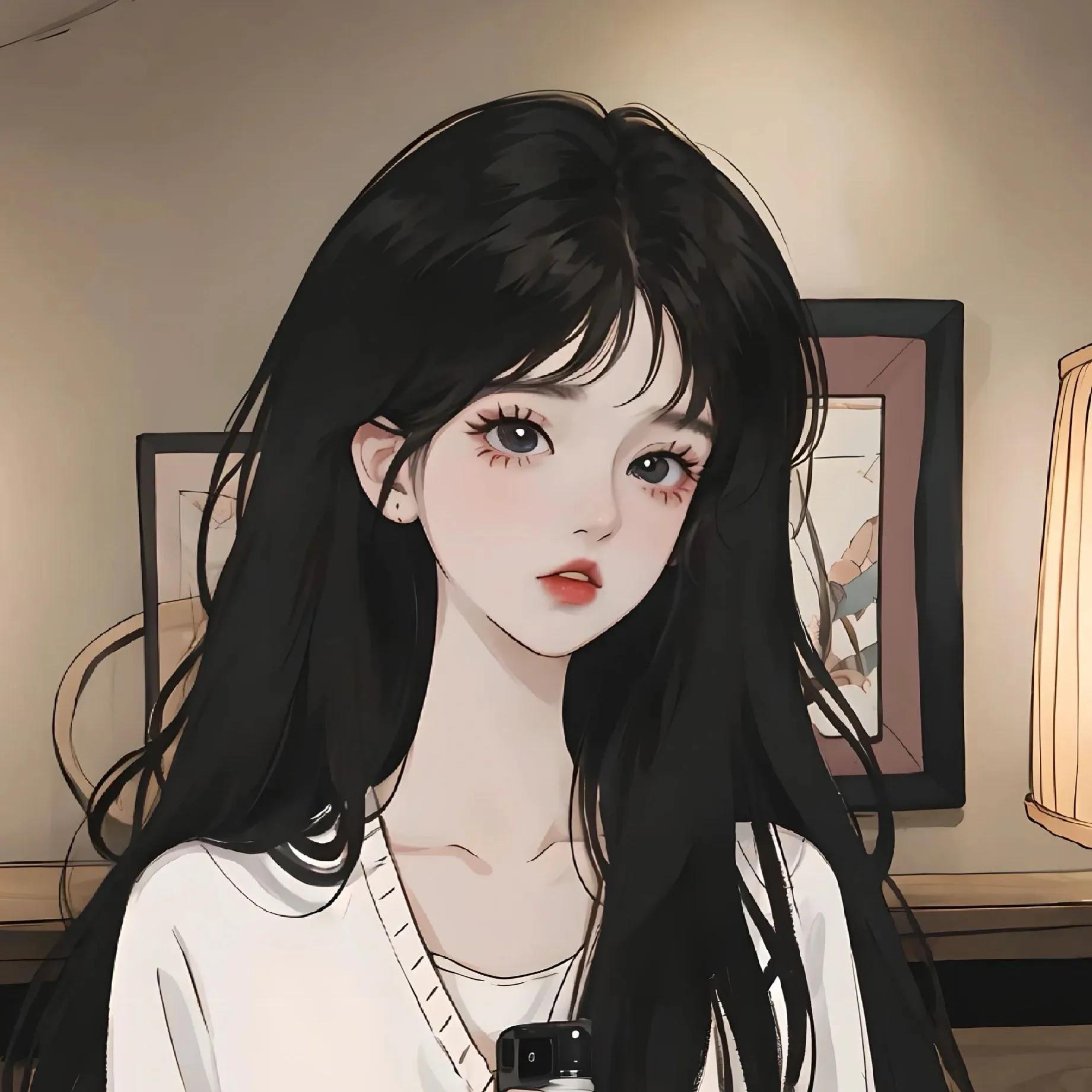 姐妹头像两人一左一右黑白霸气,分享给你的姐妹头像