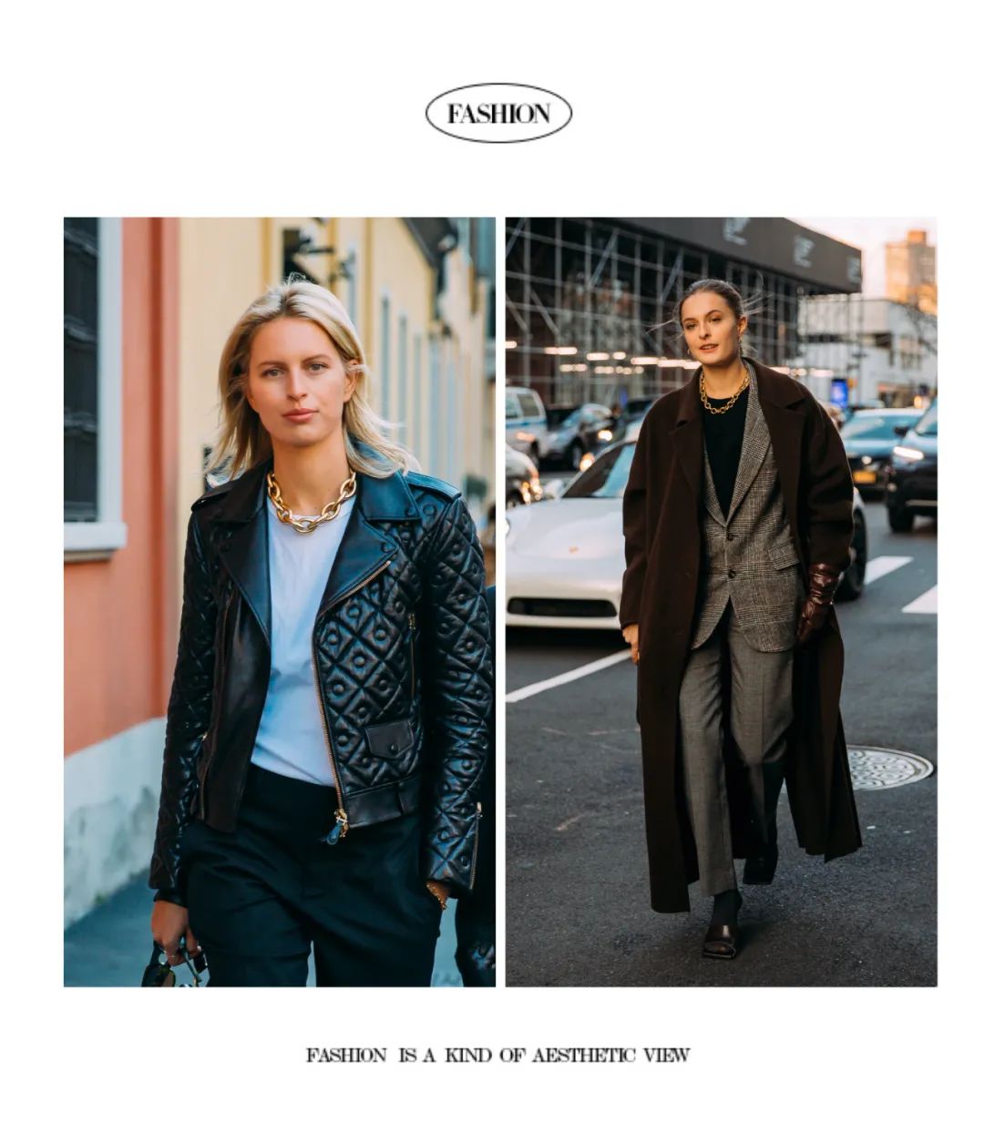 今年流行纯金链款式,颈链饰品推荐最新款金属