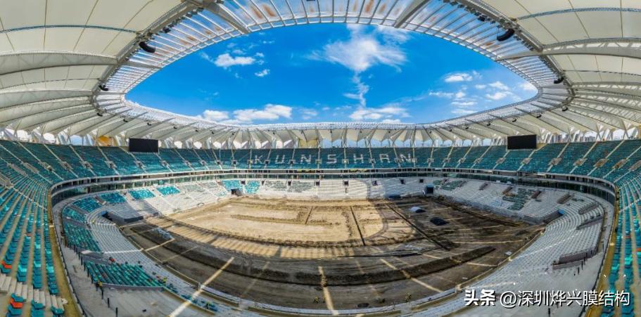 昆山看台膜结构,昆山膜结构工程安装