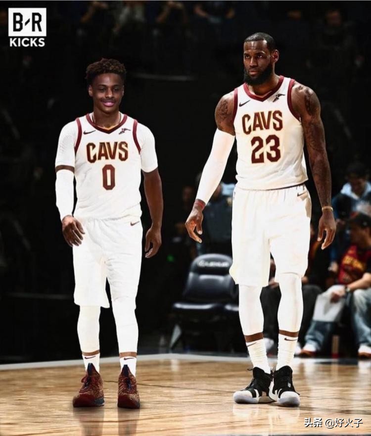 詹姆斯父子同时上场,詹姆斯父子能同台吗