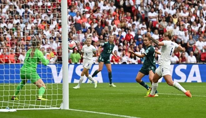 英国女球迷脱球衣庆祝,英格兰女球迷当众掀开球衣