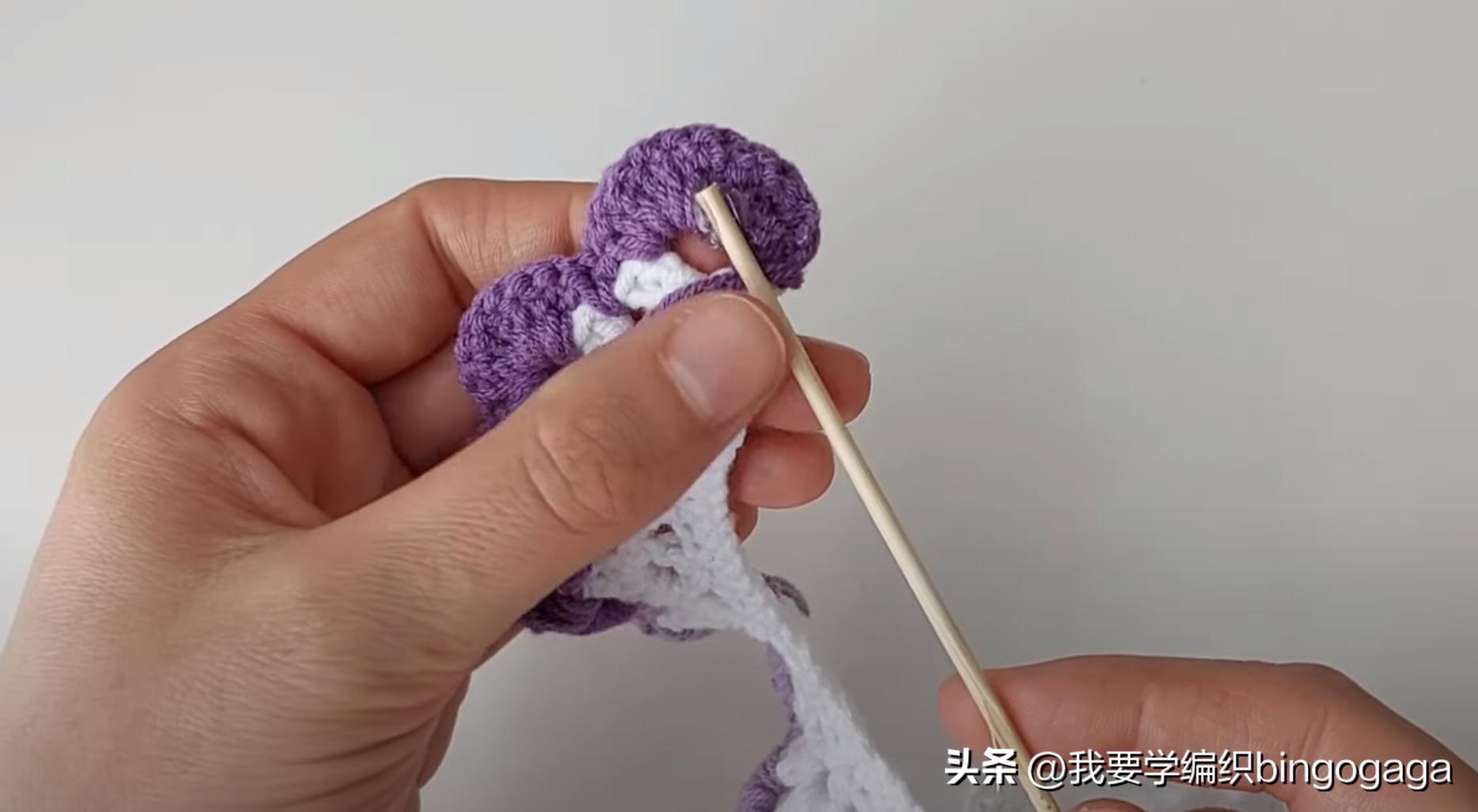 钩玫瑰花编织方法视频,编织之家钩编玫瑰花视频教程