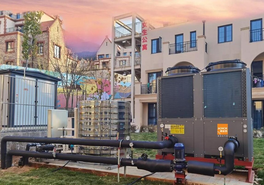 煤改电空气能采暖产品是什么样的,煤改电空气能采暖热风机大量供应