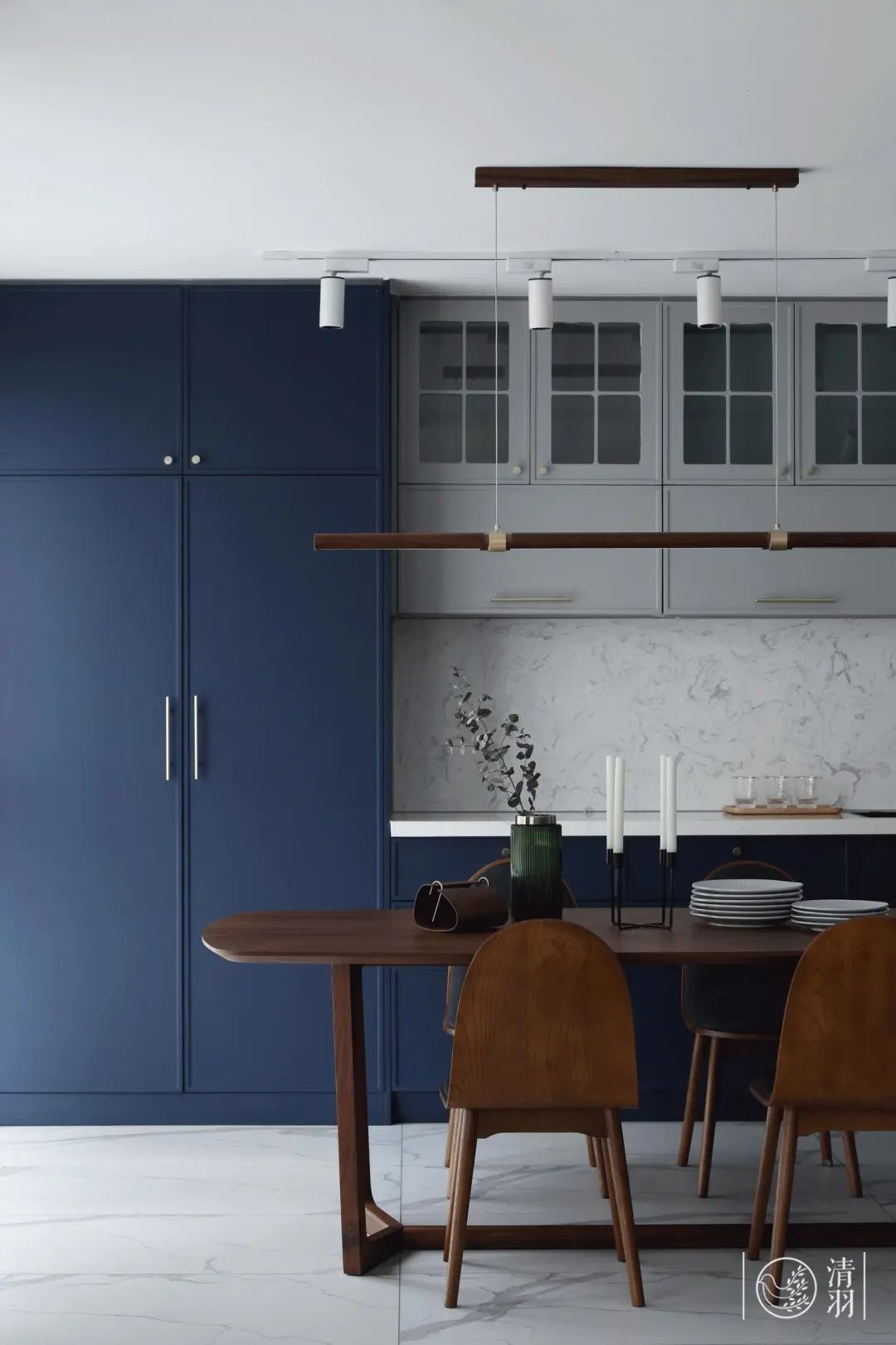 经典黑白灰的现代轻奢风,富有高级感的现代黑白灰