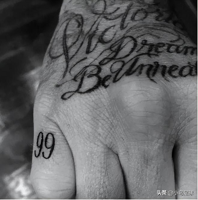 中国足球运动员纹身,足球运动员纹身