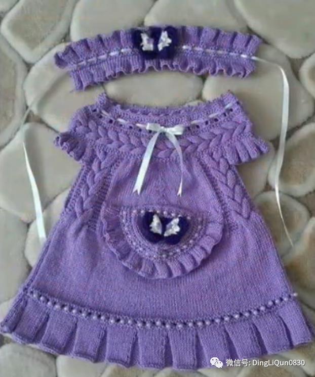 最新款女童开衫毛衣编织图片,针织洋气儿童毛衣