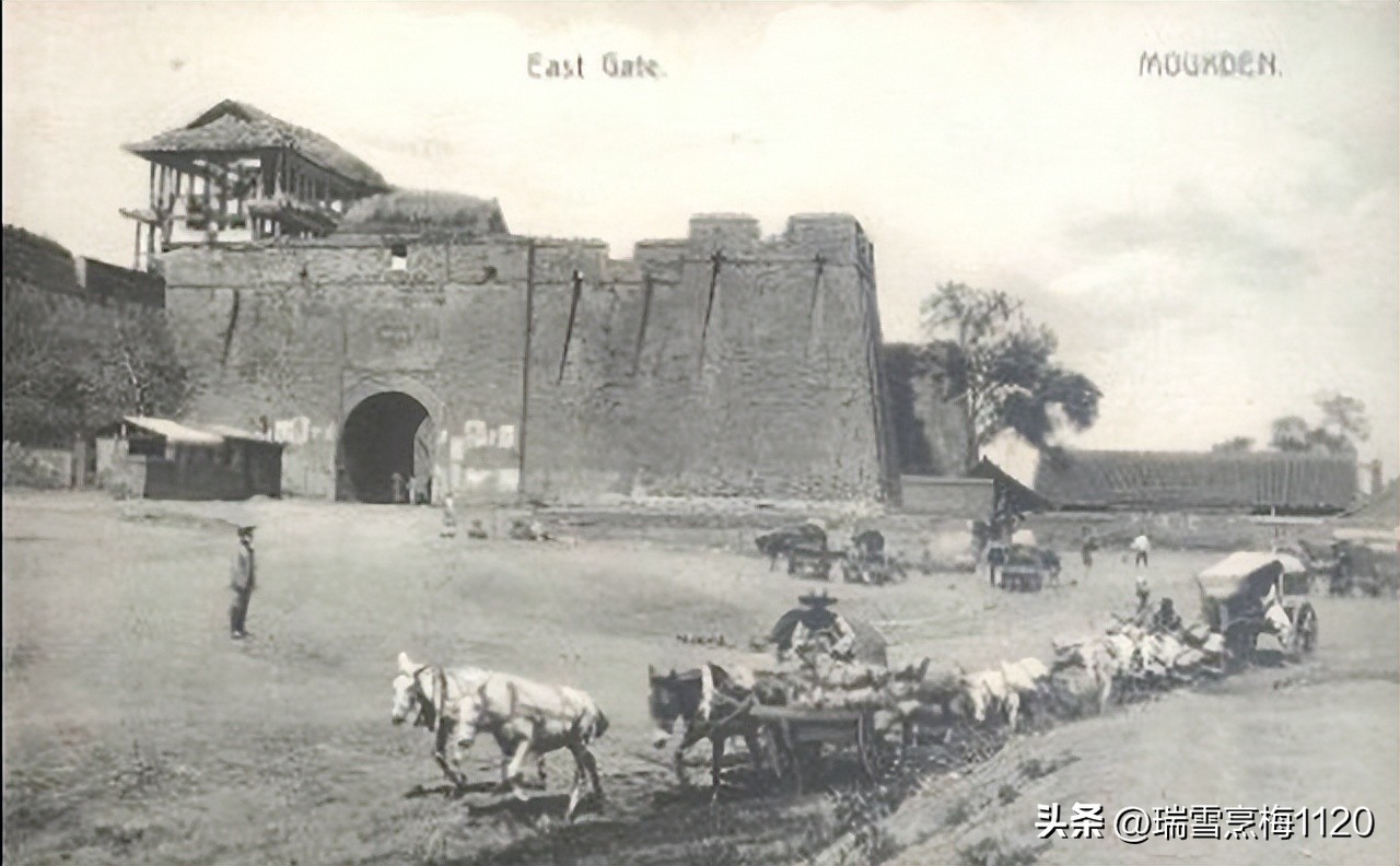 盛京城阙图探秘300年前的老沈阳,沈阳民国大院老照片