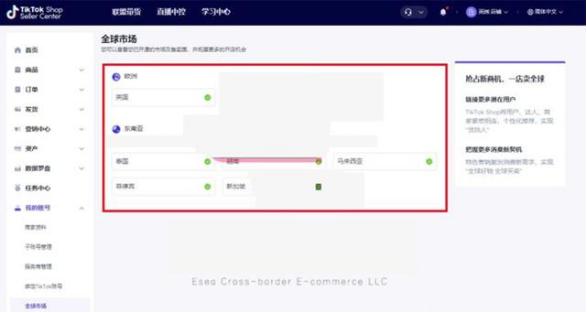 tiktok小店开通的国家,tiktok小店可以开通哪几个国家