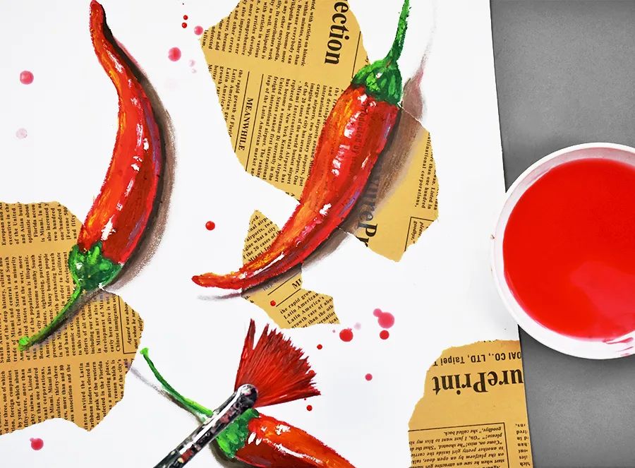 儿童油画简单又好看蜡笔画,6-12岁儿童绘画课程水粉画