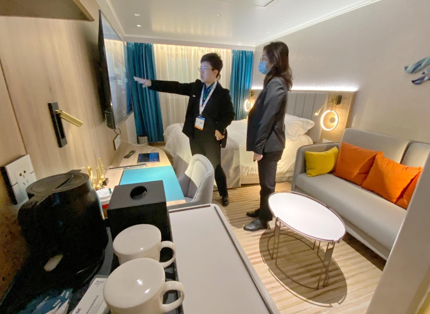 爱达魔都号游轮舱内房,爱达魔都号内舱房有吹风机