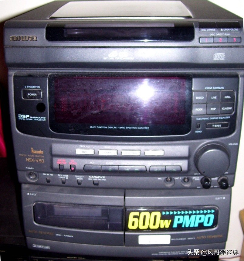 八十年代磁带组合音箱回忆,陪伴我十年的小音响