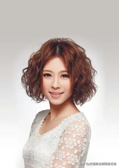 男士短锡纸烫发,女式短烫发最新