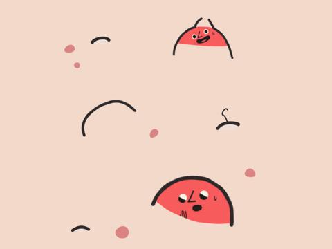 下巴反反复复有痘痘,脸上起痘痘反反复复