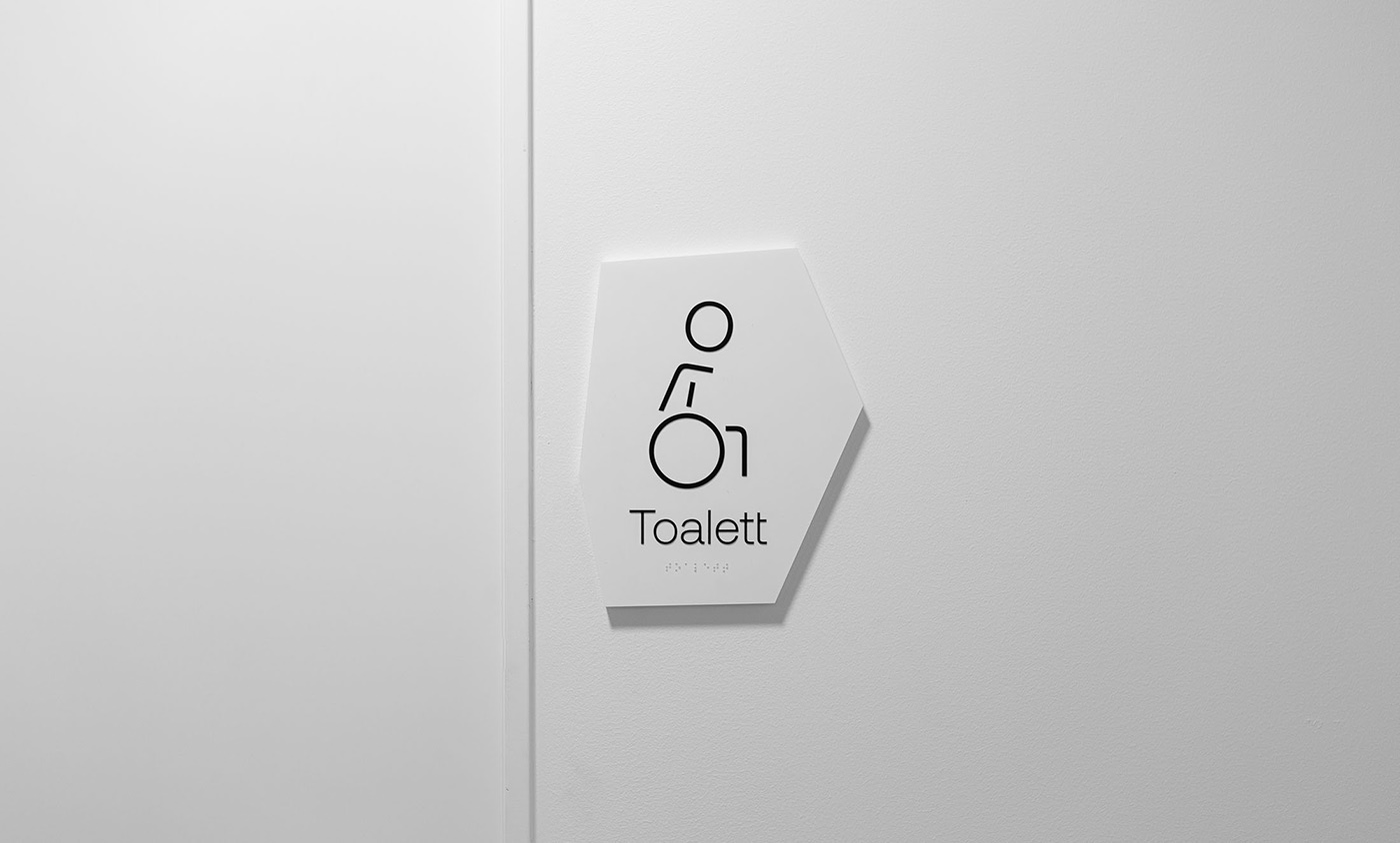 导向标识牌设计效果图,极简主义指示牌设计