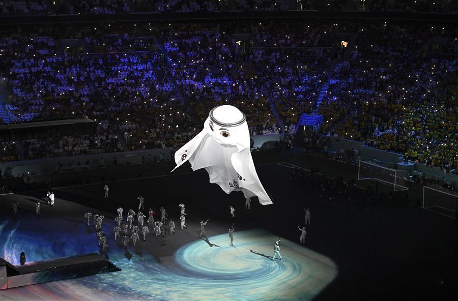 聚焦卡塔尔世界杯2022,卡塔尔世界杯球场环形屏