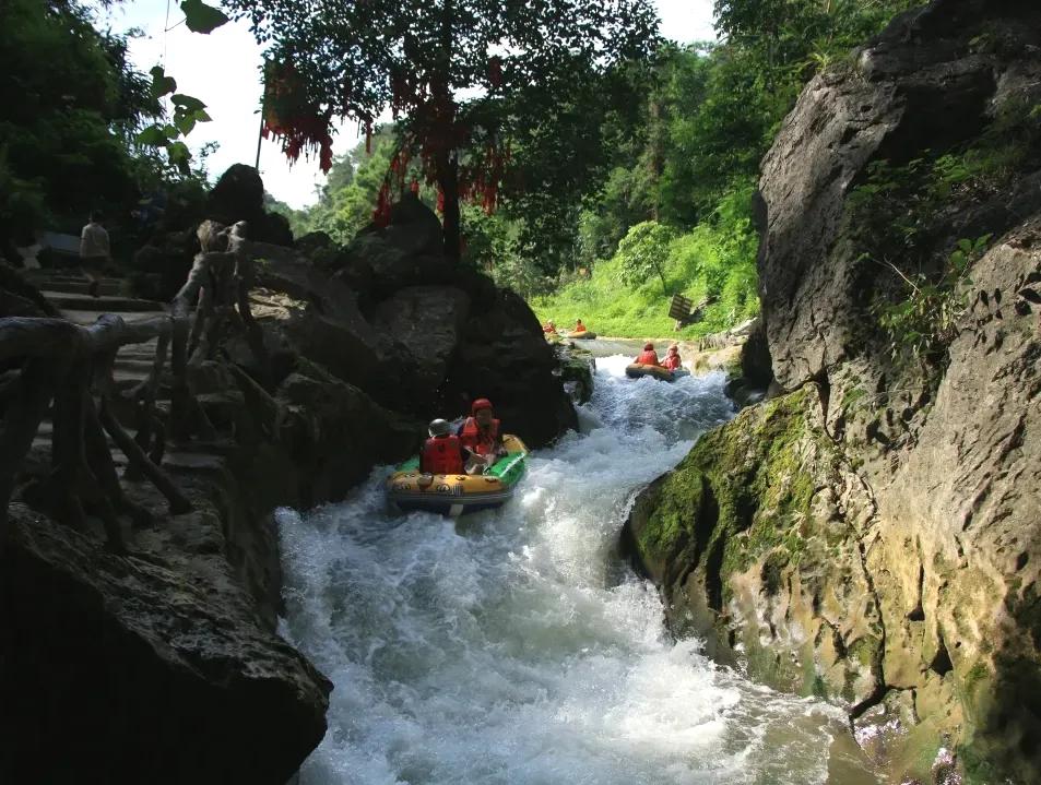 清远英德老虎谷溶洞漂流,广州出发清远三天两夜旅游攻略