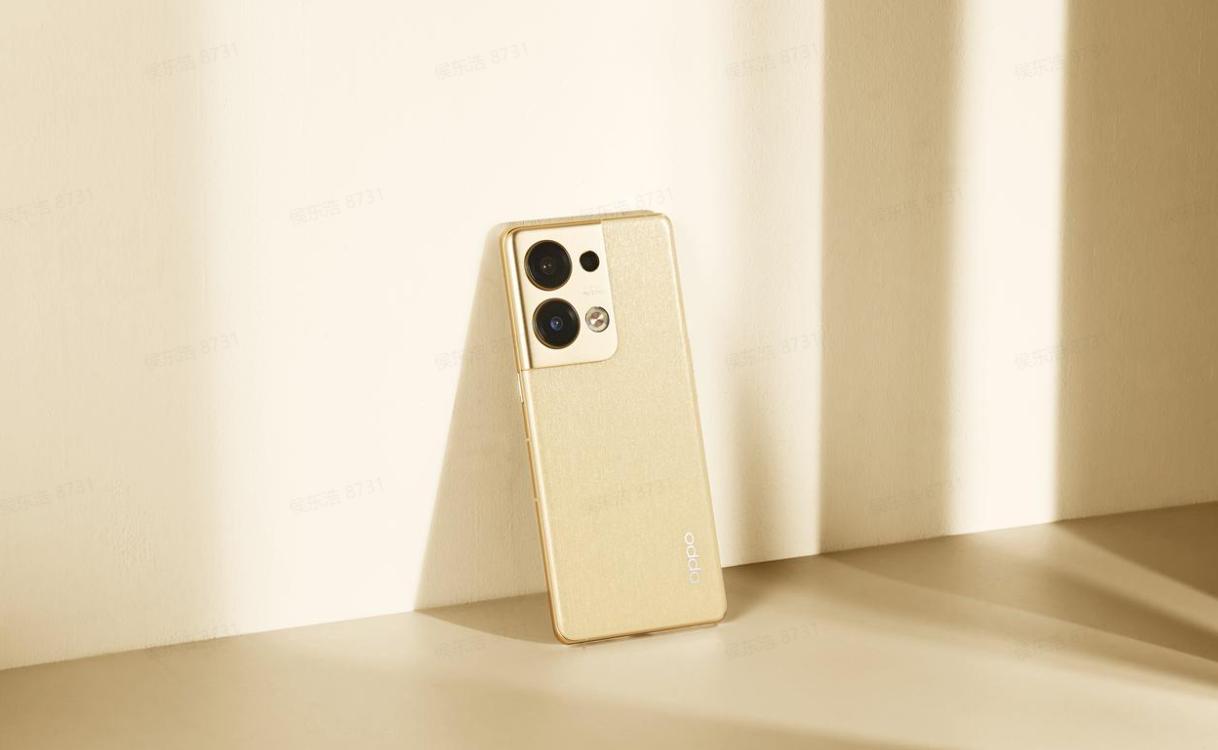 金色手机颜值典范？Reno9Pro+图赏：由内而外的精致细节