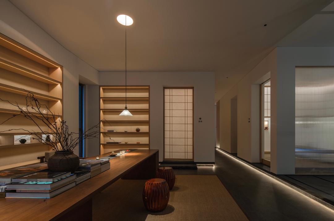 禅意美学与简约茶室,中式生活美学茶室