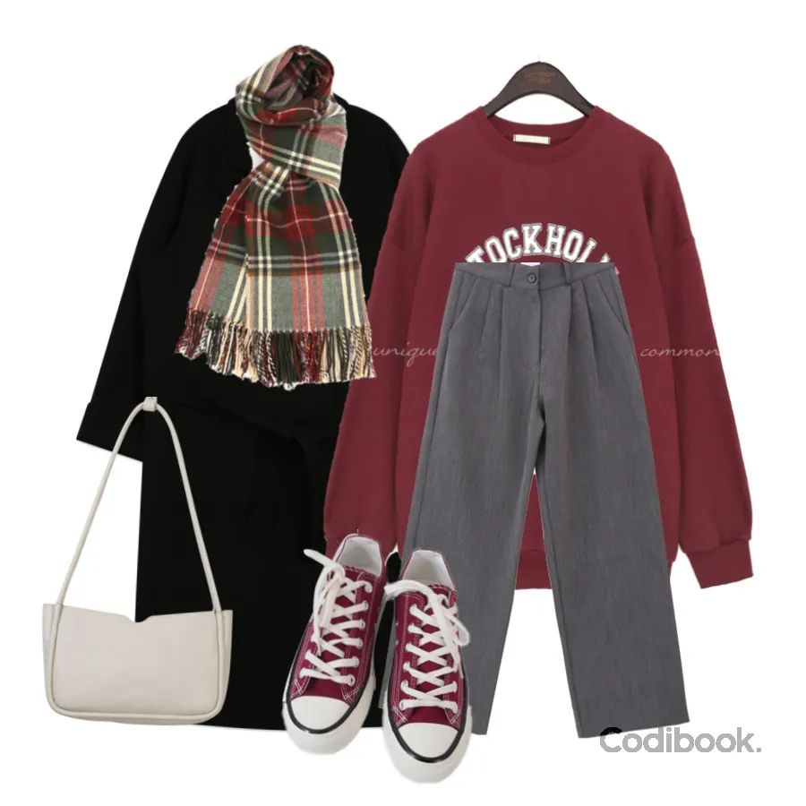 红色系穿搭过年成熟,红色系穿搭过年高级感