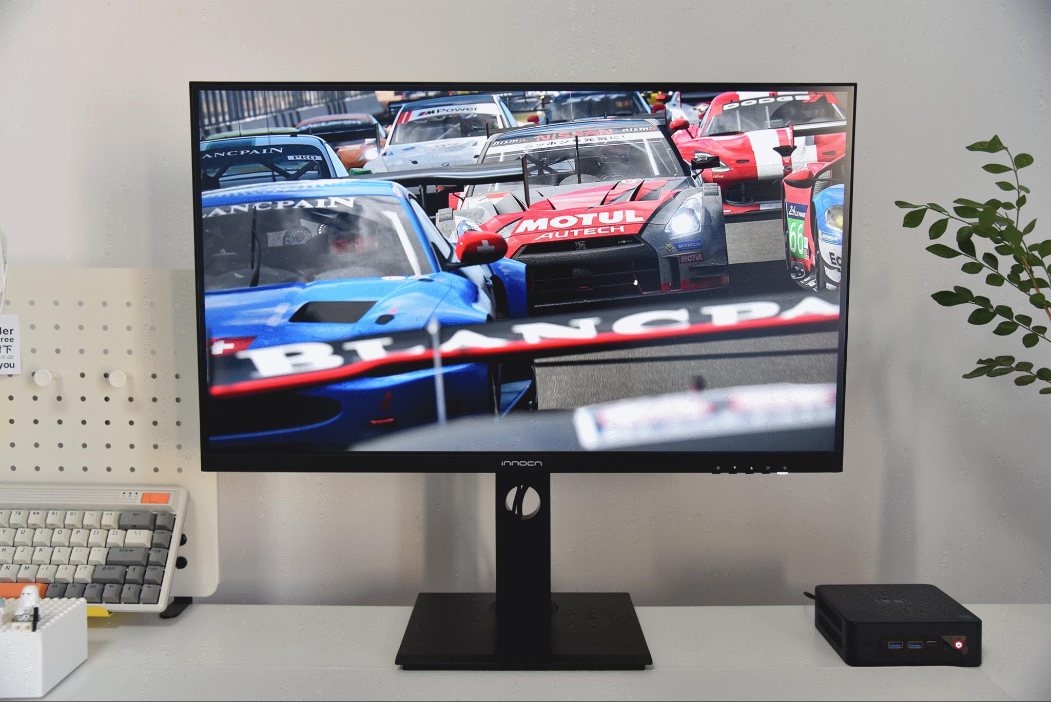 1080P换4K，27寸显示器看上INNOCN27C1U，专业色彩选对了