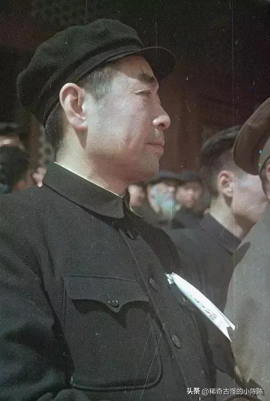 1949年开国大典高清彩色老照片,1949年开国大典珍贵彩色影像