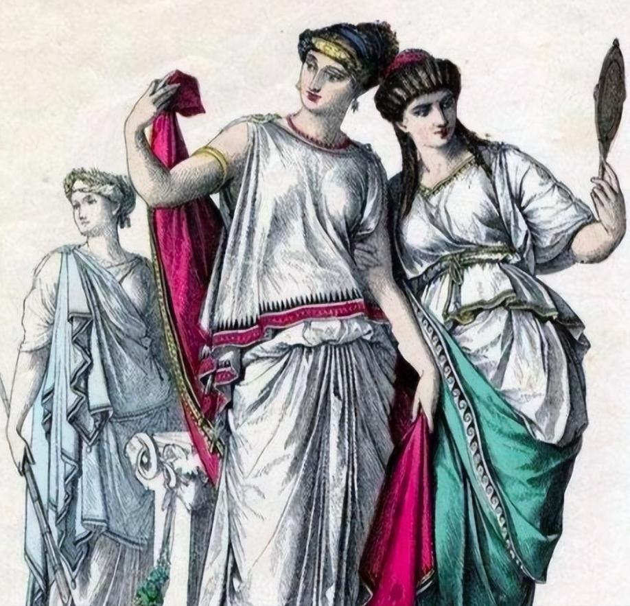 古希腊服饰设计,古希腊服装是用什么面料做的