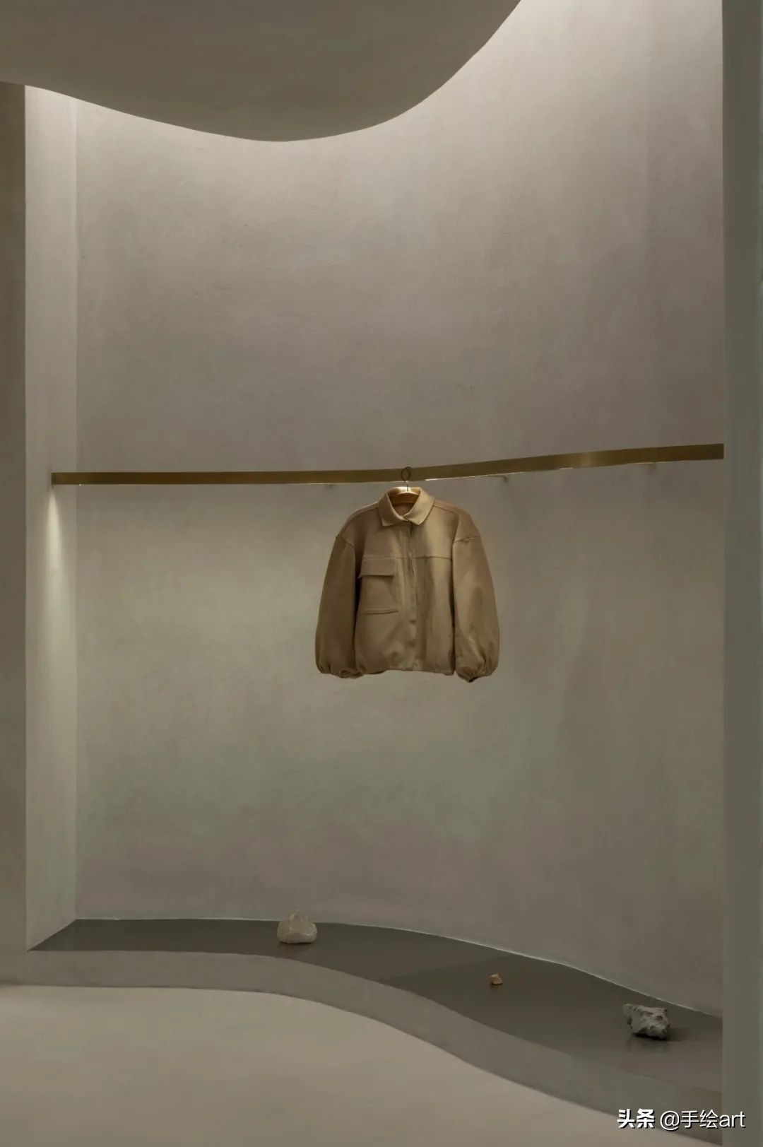 女装店装修墙面设计,实体店女装大牌设计感