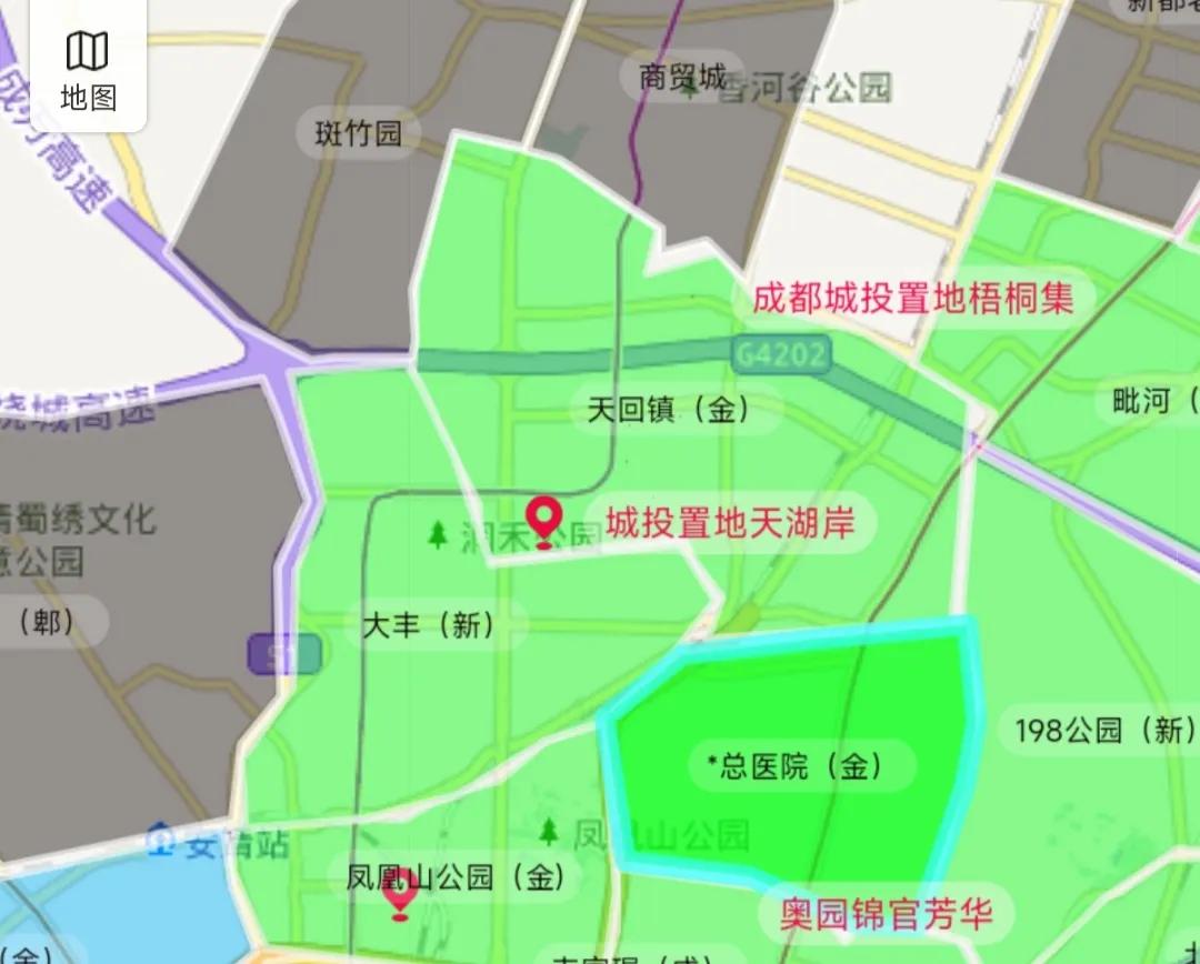 成都金牛区北部新城详细地图,成都金牛区北部新城发展前景