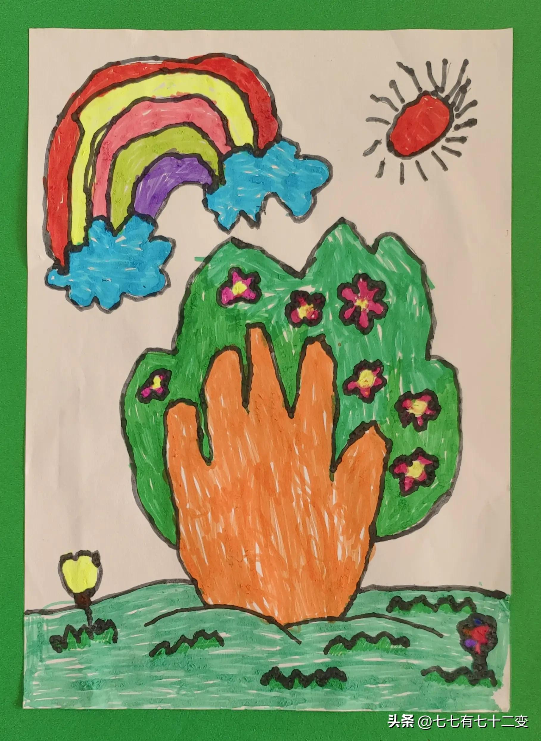 画春天写春天主题画教程,画春天的图片简单还好看