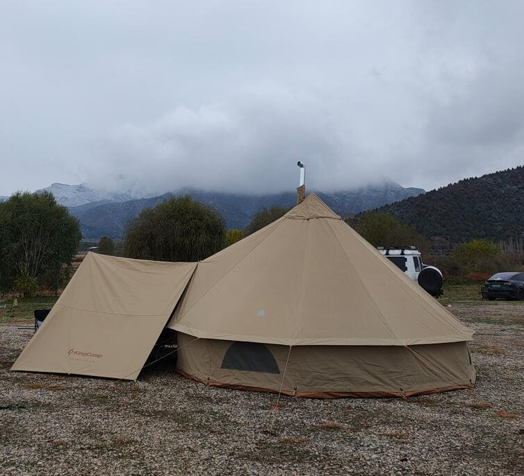 露营帐篷打开方法,最适合冬季实用的帐篷