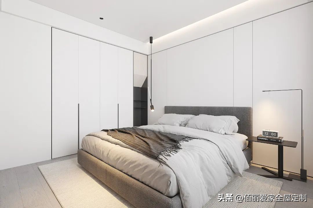 门墙柜一体化解决方案,房间门墙柜一体展示