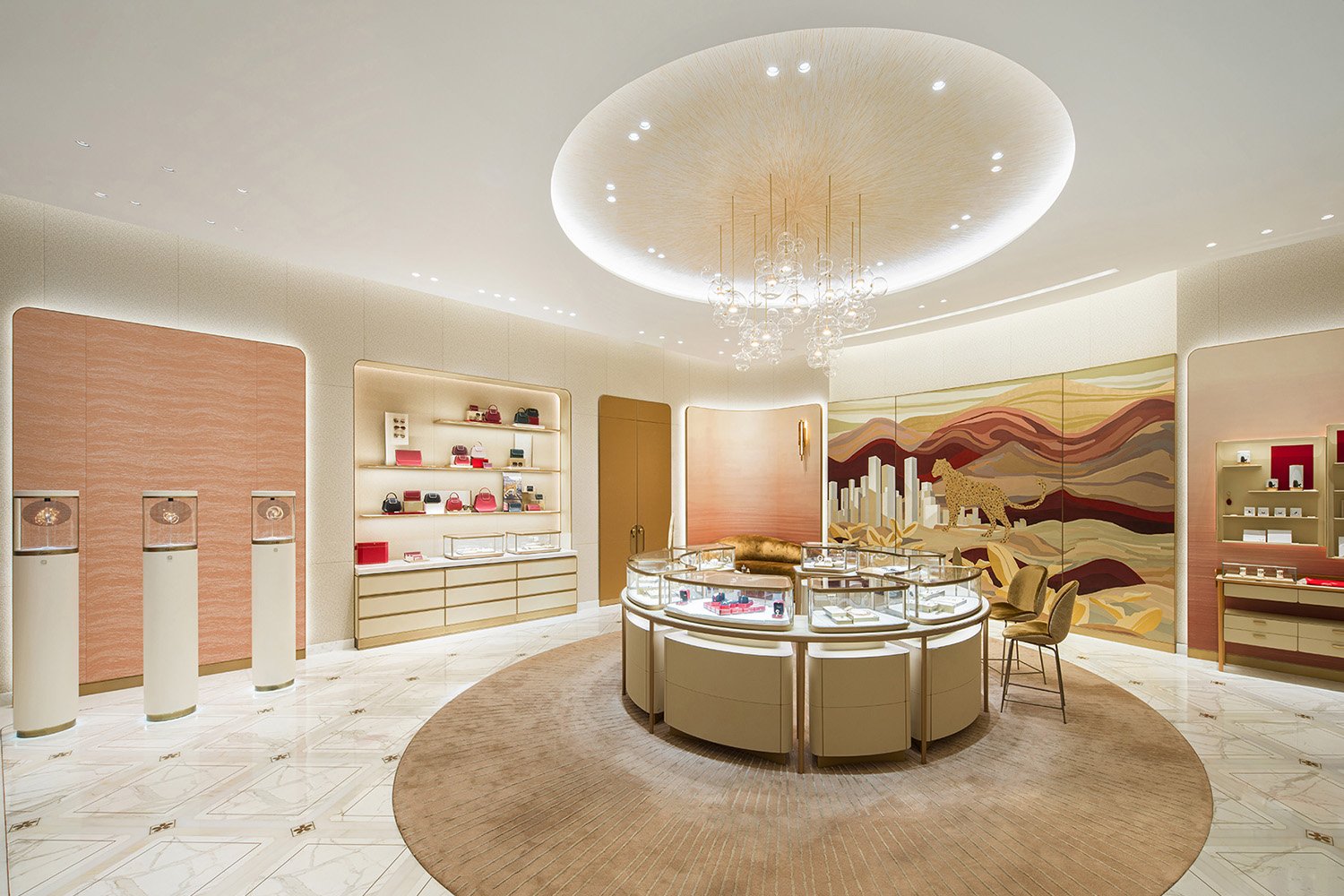 自然写意，万象焕新丨卡地亚深圳湾万象城精品店优雅启幕