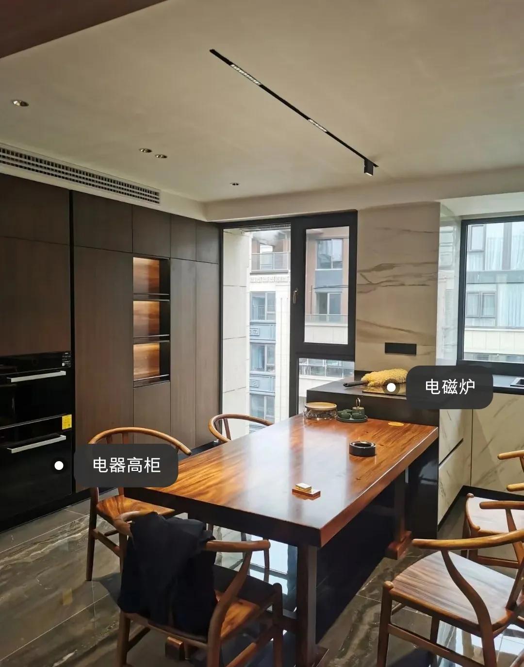 温文素雅新中式,96平方新中式两房极简轻奢风格