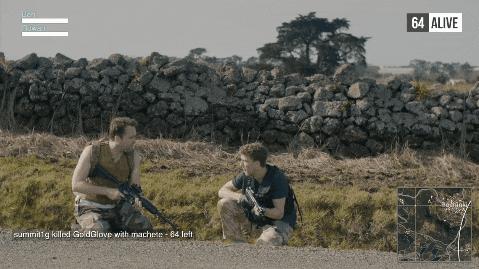 人类玩家与闪光弹斗争,人类闪光弹