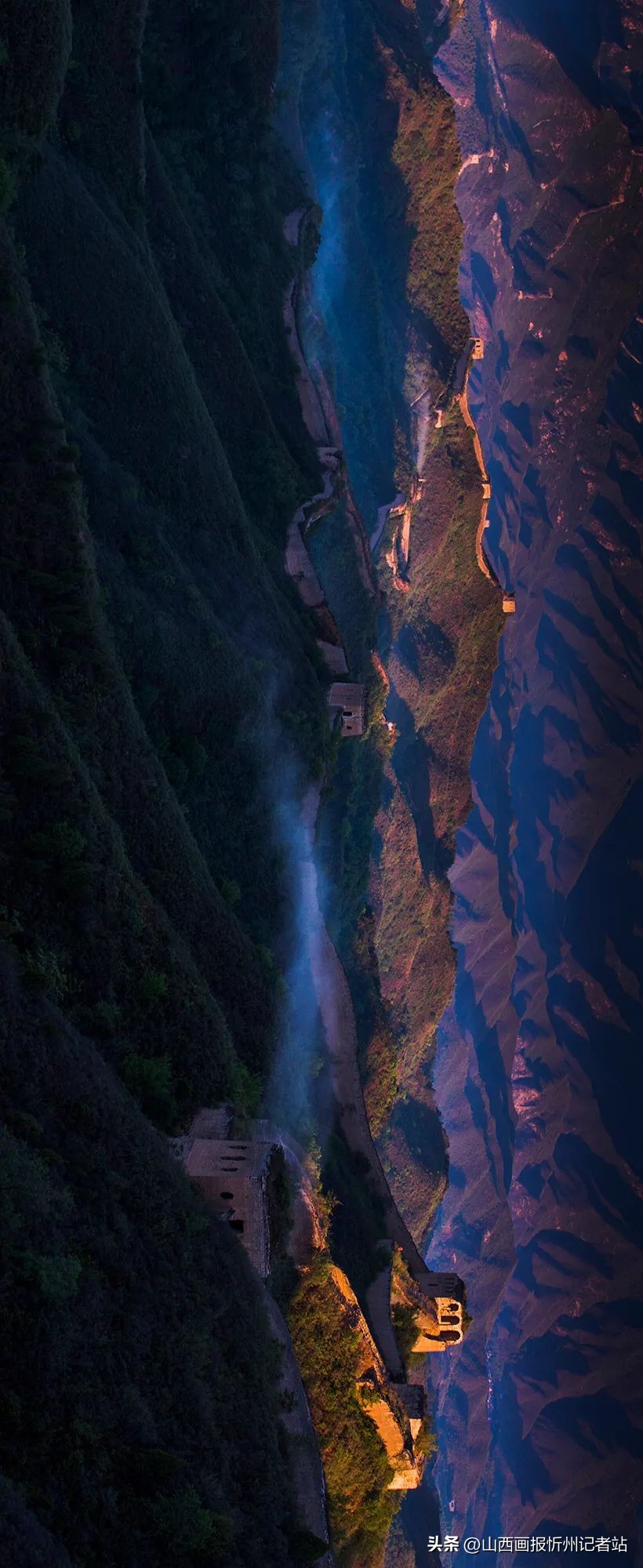 从未见过的绝美景点,长城摄影师