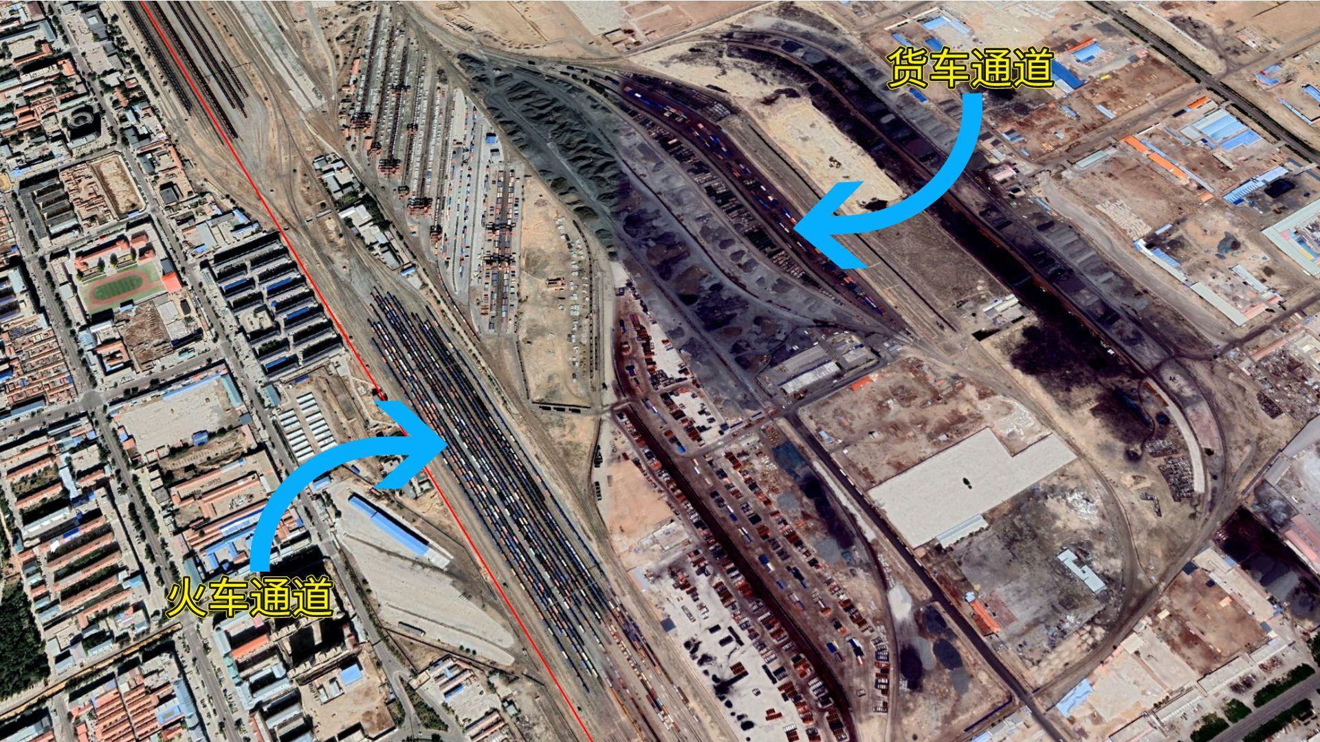 中蒙最大陆路口岸,中蒙边境铁路口岸